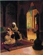 unknow artist Arab or Arabic people and life. Orientalism oil paintings 593 oil on canvas